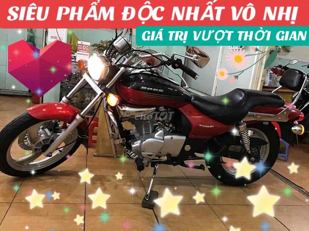 KAWASAKI BOSS 174.SX 2011,ZIN 100%.ODO 12K.CỰC ĐẸP. Mua bán Xe máy tại Quận Phú Nhuận Tp Hồ Chí Minh được đăng bởi MOTO LUU THANH HAI  77A hình 3