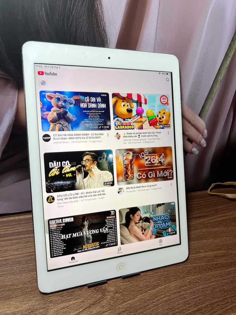 Apple iPad Air Mượt Thanh Lý Mềm. Mua bán Máy tính bảng tại Quận 10 Tp Hồ Chí Minh được đăng bởi Huỳnh Quang Hào hình 1