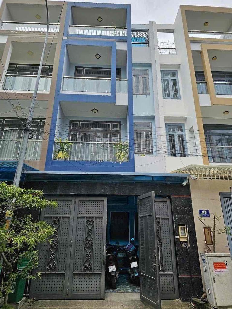 Bán nhà khu hiệp thành city TCH Q12, 4 lầu , 5 pn , dt :5*18