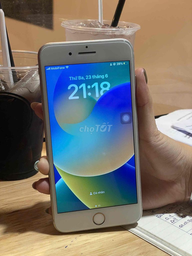 Apple iPhone 8 Plus Trắng Màn thay Pin new 100%. Mua bán Điện thoại tại Quận Ninh Kiều Cần Thơ được đăng bởi Đạt Nguyễn hình 1