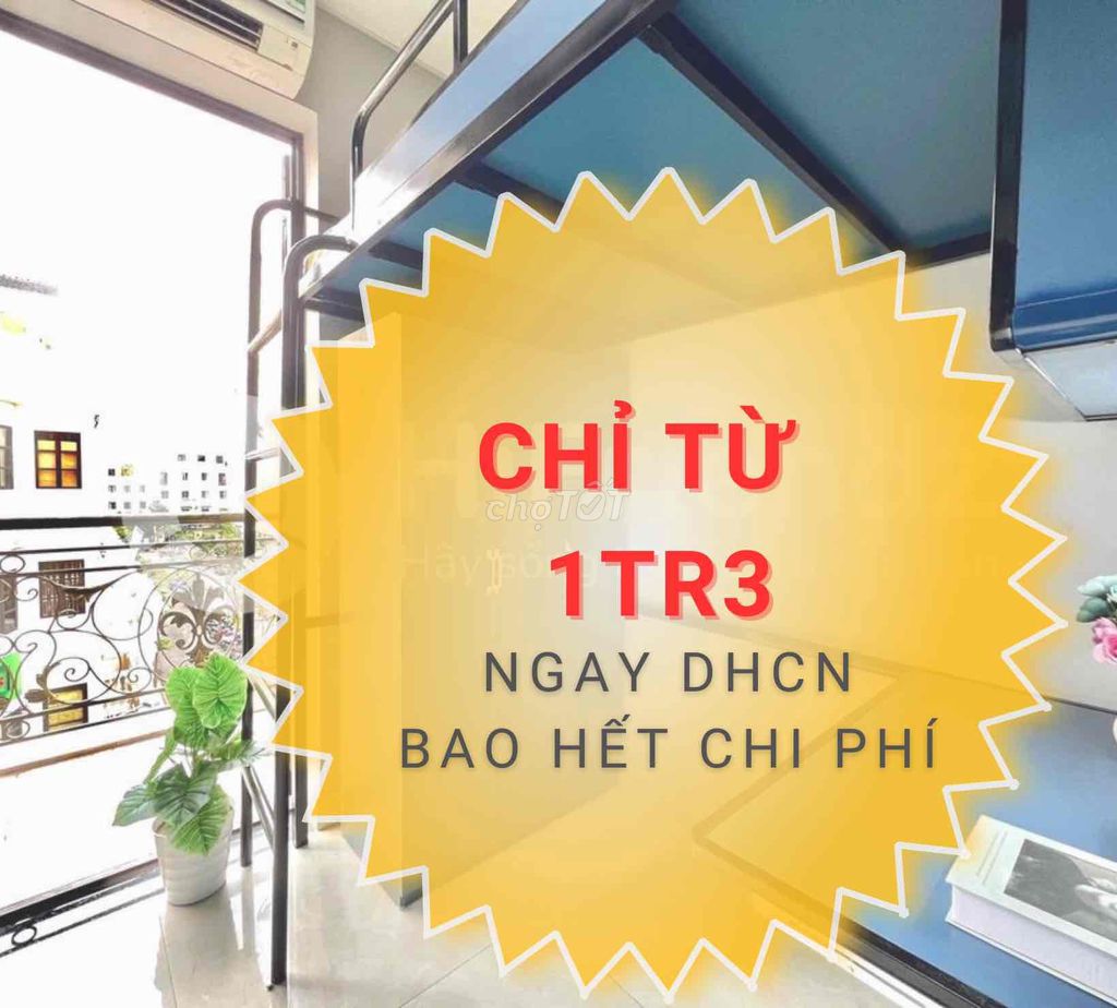 🐹KTX cho SV ĐH Công Nghiệp 4 GV🌈Bao điện nước phí dịch vụ