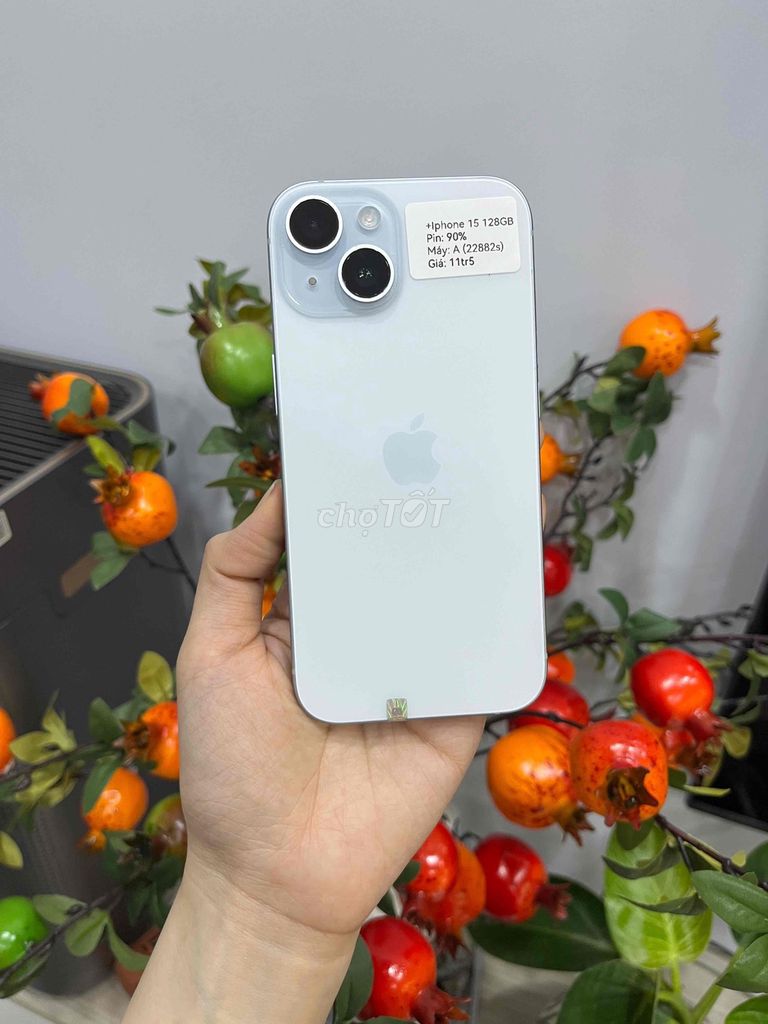 Apple 15 thường 128Gb zin ốc pin zin 90% quốc tế. Mua bán Điện thoại tại Huyện Hóc Môn Tp Hồ Chí Minh được đăng bởi SIRI STORE HCM hình 1