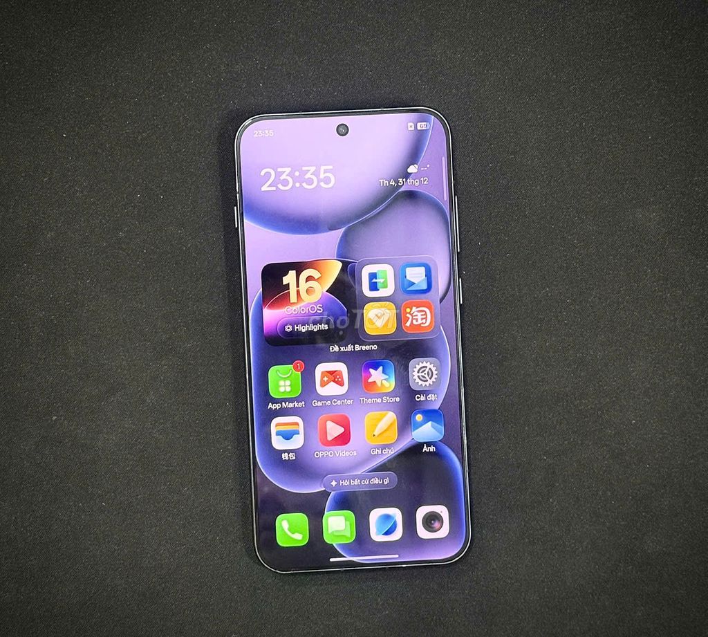 Oppo Find X8s Nội địa 16/256 đen như tin đăng gl. Mua bán Điện thoại tại Quận 3 Tp Hồ Chí Minh được đăng bởi T83 hình 1