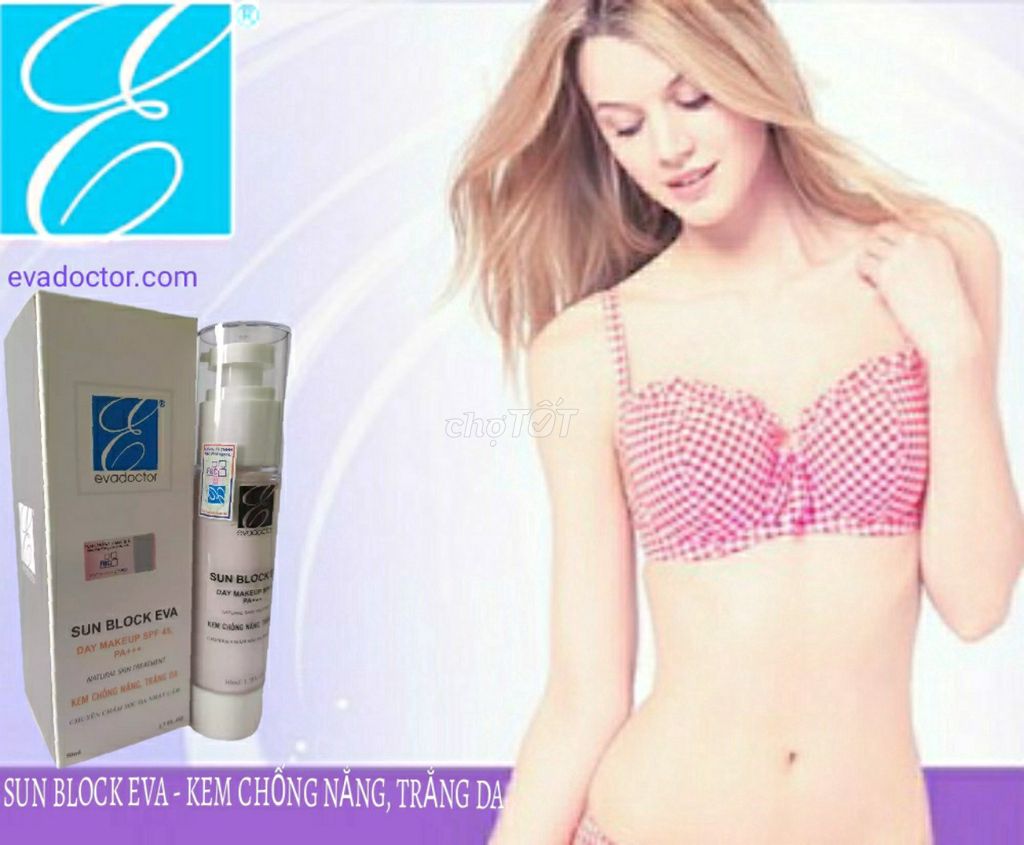 Kem chống nắng ngăn ngừa nám Sun Block Eva