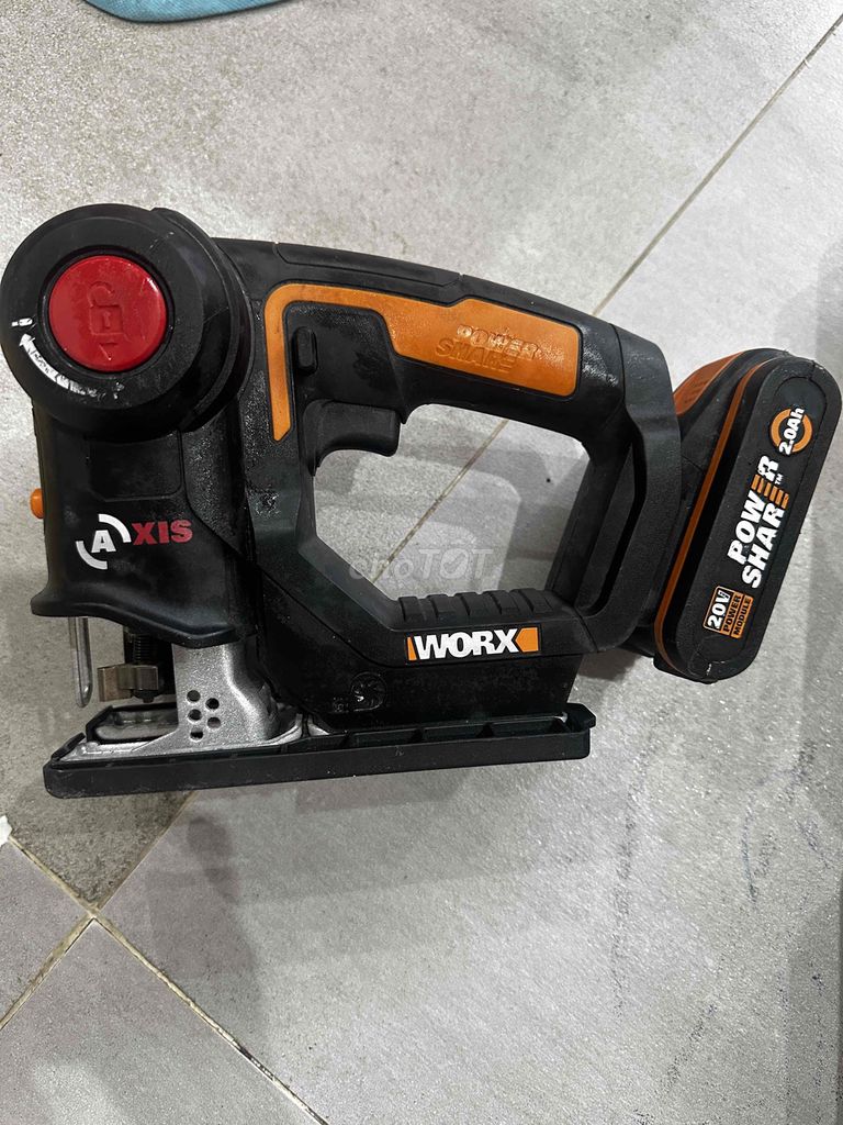 Máy cưa pin Worx WX550 Đen cam. Mua bán Đồ chuyên dụng, Giống nuôi trồng tại Quận Bình Thuỷ Cần Thơ được đăng bởi Ánh Thu hình 1