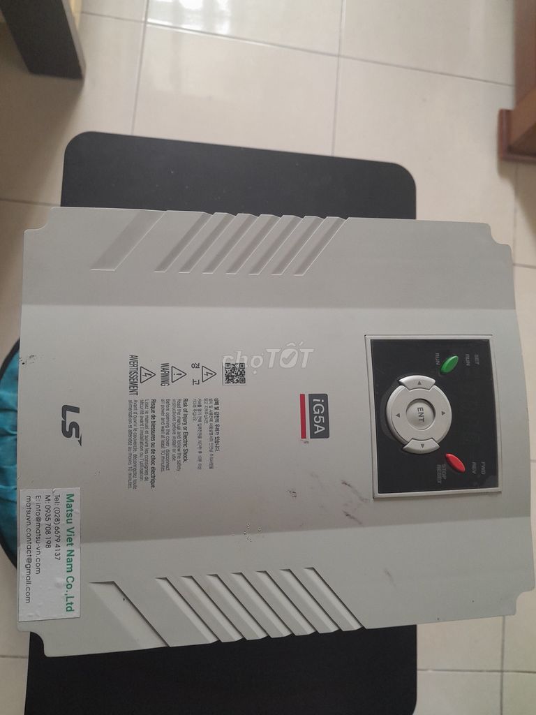 Biến tần Ls SV055iG5A-4 380V 5.5K như mới. Mua bán Đồ chuyên dụng, Giống nuôi trồng tại Quận Gò Vấp Tp Hồ Chí Minh được đăng bởi Trần Minh hình 1