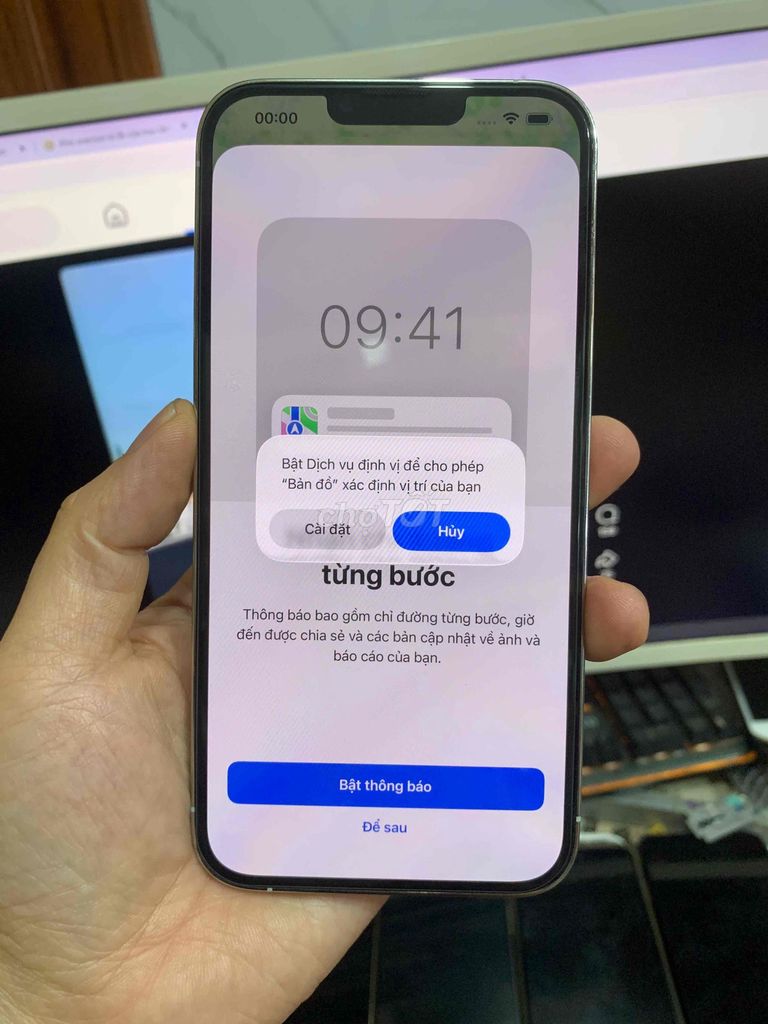 Apple iPhone 13 Pro Max Trắng VNA zin keng. Mua bán Điện thoại tại Quận Lê Chân Hải Phòng được đăng bởi hoang anh hình 1