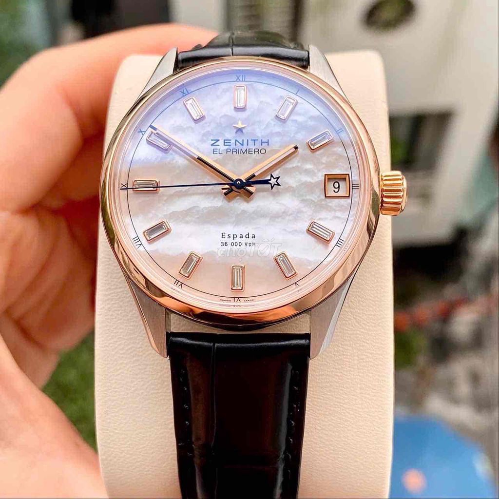 Đồng hồ Zenith El Primero Espada 18k 40mm. Mua bán Đồng hồ tại Quận Hoàng Mai Hà Nội được đăng bởi Anh Tuấn hình 1