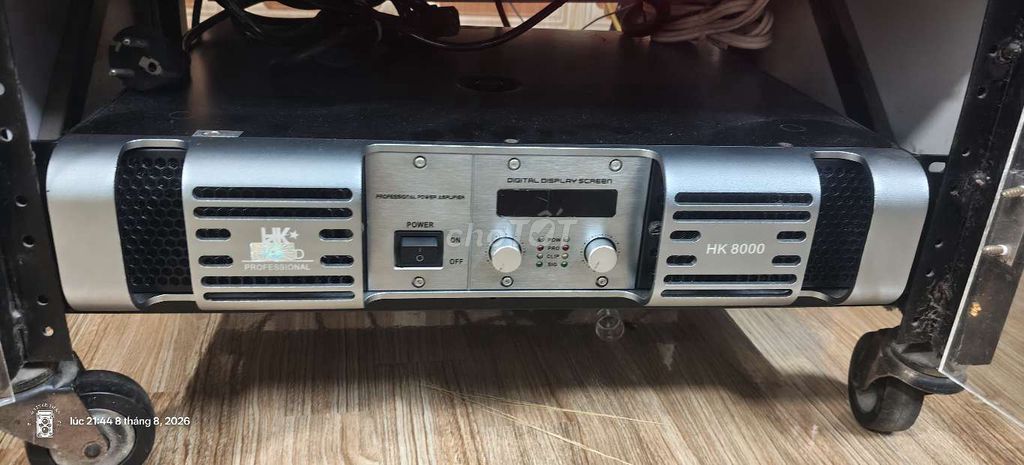 Cục đẩy công suất HK Sound 8000 2 kênh. Mua bán Tivi, Âm thanh tại Thành phố Biên Hòa Đồng Nai được đăng bởi Quang Dũng hình 1