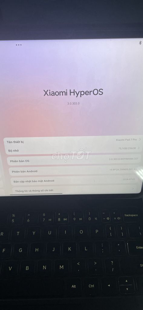 Xiaomi Pad 7 Pro 256GB Mới. Mua bán Máy tính bảng tại Quận Tân Phú Tp Hồ Chí Minh được đăng bởi lào phải chiếc dép hình 1