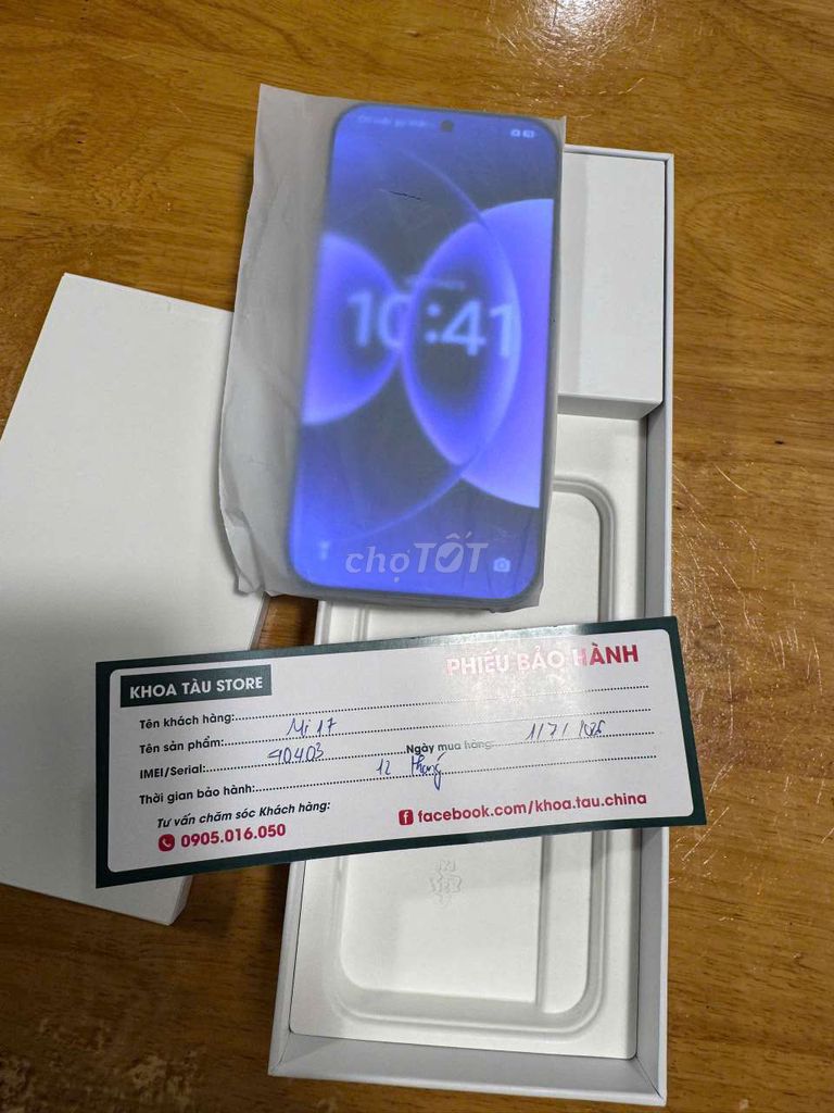 Xiaomi 17 12/256. Mua bán Điện thoại tại Thành phố Thái Bình Thái Bình được đăng bởi Thành hình 1