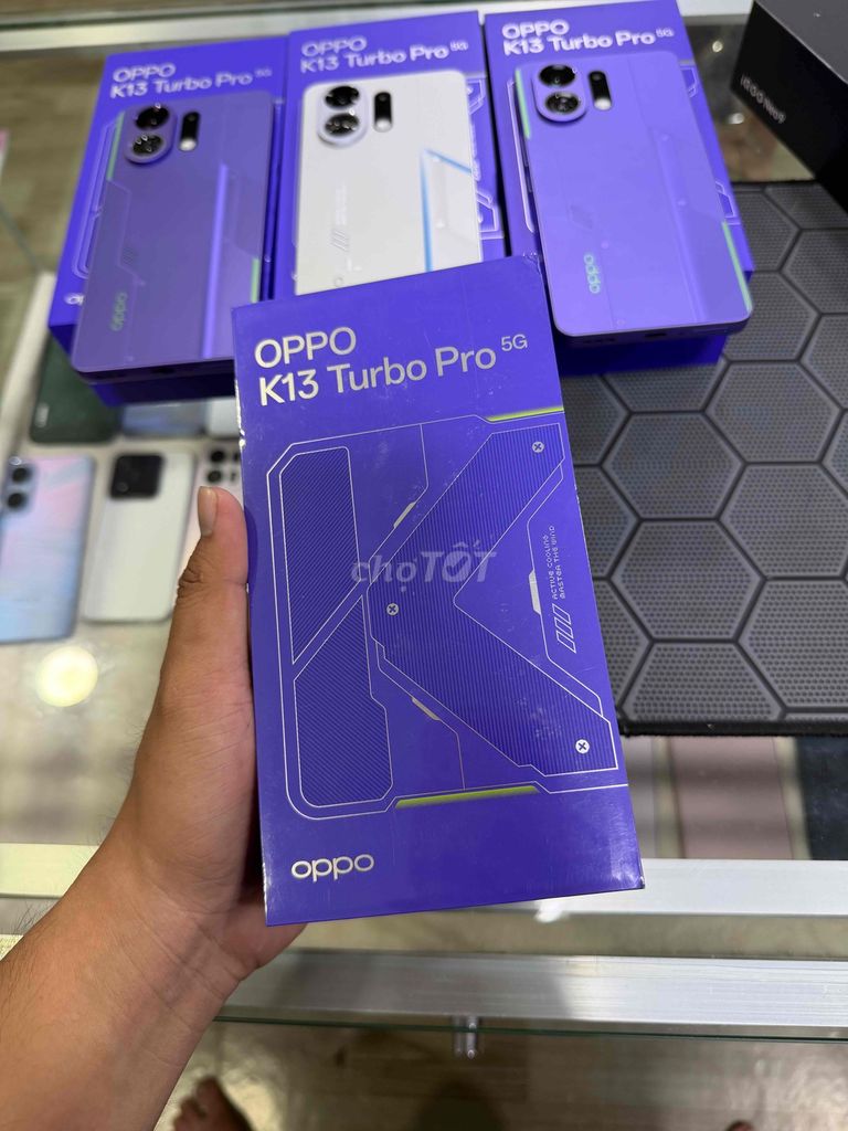 OPPO K13 Turbo Pro Bạc 12GB/256GB Snap 8s Gen 4. Mua bán Điện thoại tại Thành phố Tây Ninh Tây Ninh được đăng bởi Công Minh Mobile hình 1