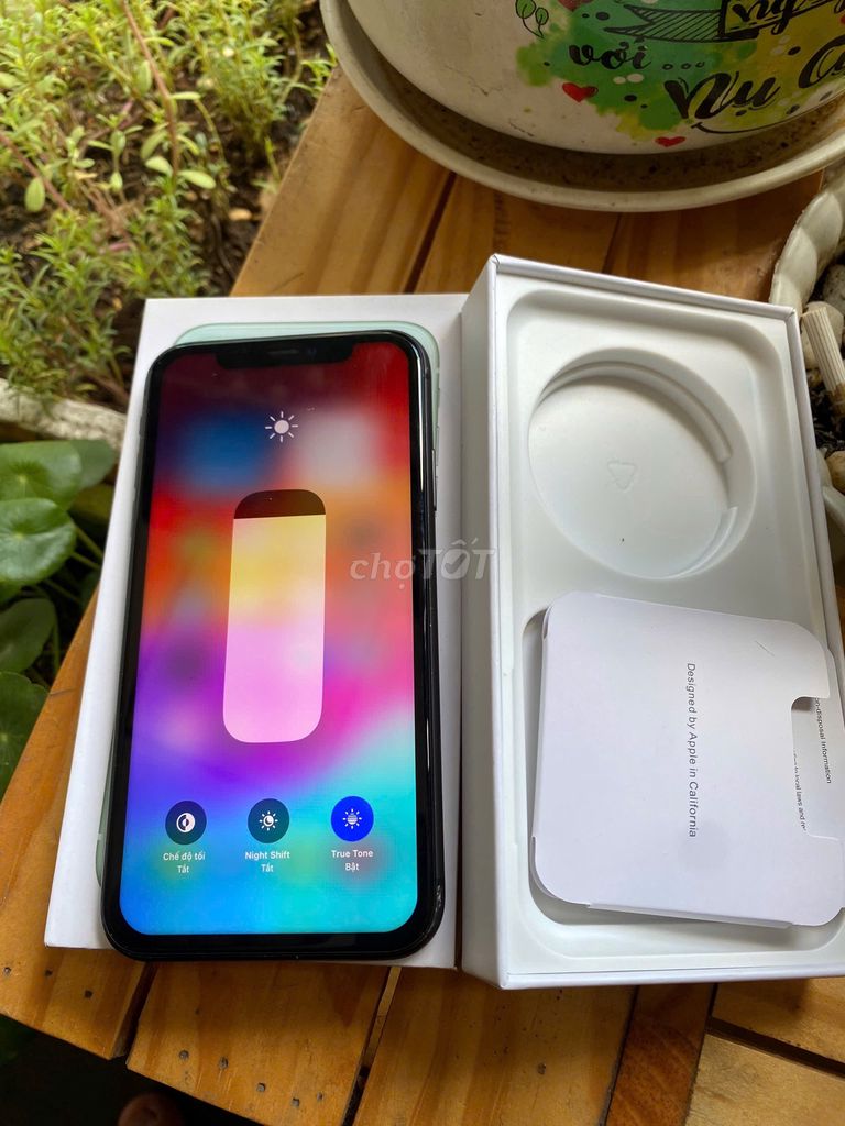 Bán nhanh iphone 11 mã 128Gb fullbox bh 3tháng xài