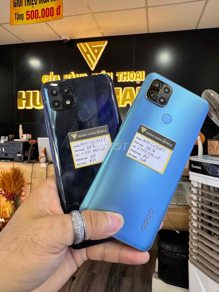 Oppo A15S 64G Đen, Xanh. Mua bán Điện thoại tại Thành phố Bến Tre Bến Tre được đăng bởi HươngGiangmobile hình 1