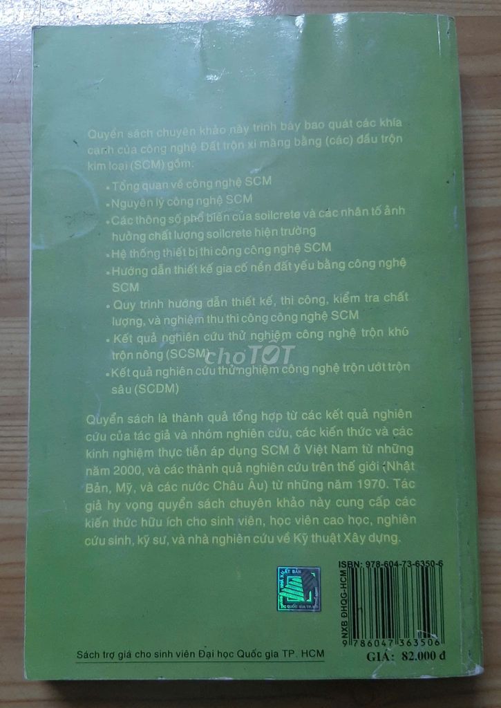 Công Nghệ Đất Trộn Xi Măng SCM Gia Cố Nền Đất Yếu.