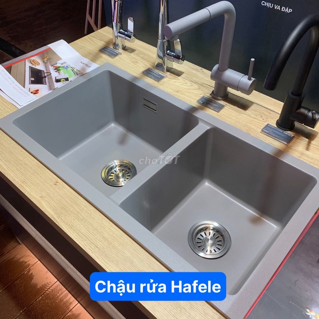 Chậu rửa bát Hafele 2 hố. Mua bán Dụng cụ nhà bếp tại Quận Cầu Giấy Hà Nội được đăng bởi Phan thị Thuận hình 1