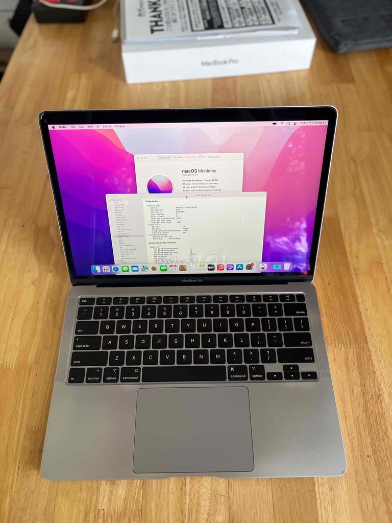 MacBook Air 2020 i3 Ram 8GB Ssd 256GB. Mua bán Laptop tại Quận Sơn Trà Đà Nẵng được đăng bởi BƠ BƯ Macbook Cũ hình 1