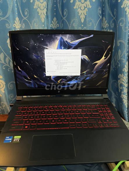 MSI Katana i5-11400H 16GB/512GB RTX 3050 15.6 inch. Mua bán Laptop tại Quận 5 Tp Hồ Chí Minh được đăng bởi Hội Đồ Điện Tử hình 1