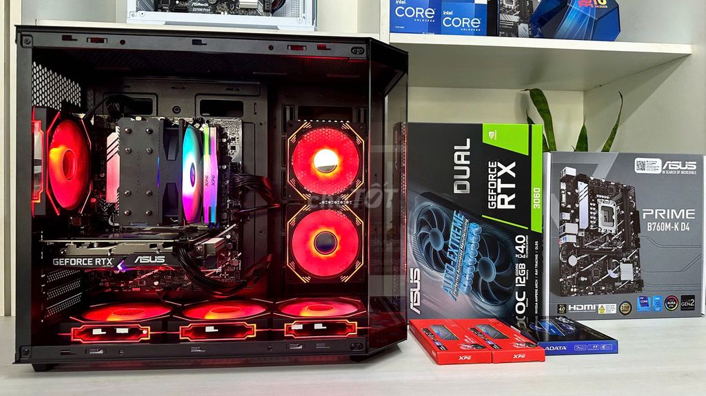 BÁN TRẢ GÓP 0Đ THÙNG ĐỒ HỌA MƯỢT I7 12700KF 32GB. Mua bán Máy tính để bàn tại Quận Hải Châu Đà Nẵng được đăng bởi Thiên An  hình 1