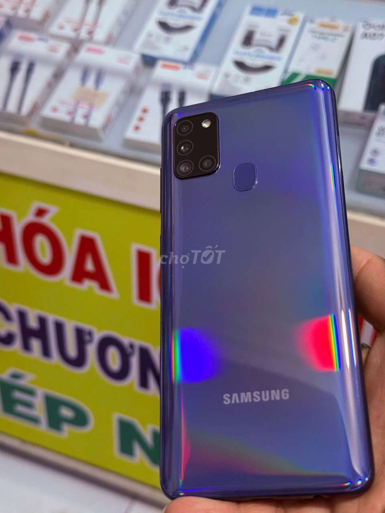 Samsung A21s 32GB Tím. Mua bán Điện thoại tại Thành phố Sóc Trăng Sóc Trăng được đăng bởi điện thoại giá sỉ 501lê Hồng Phong  hình 1