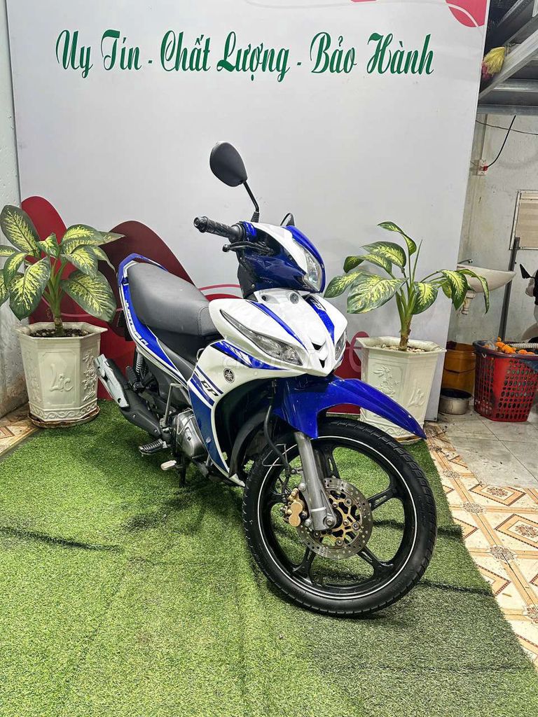Yamaha Jupiter Xanh trắng. Mua bán Xe máy tại Thị xã Phú Mỹ Bà Rịa - Vũng Tàu được đăng bởi Lê  Thanh Hải  hình 3