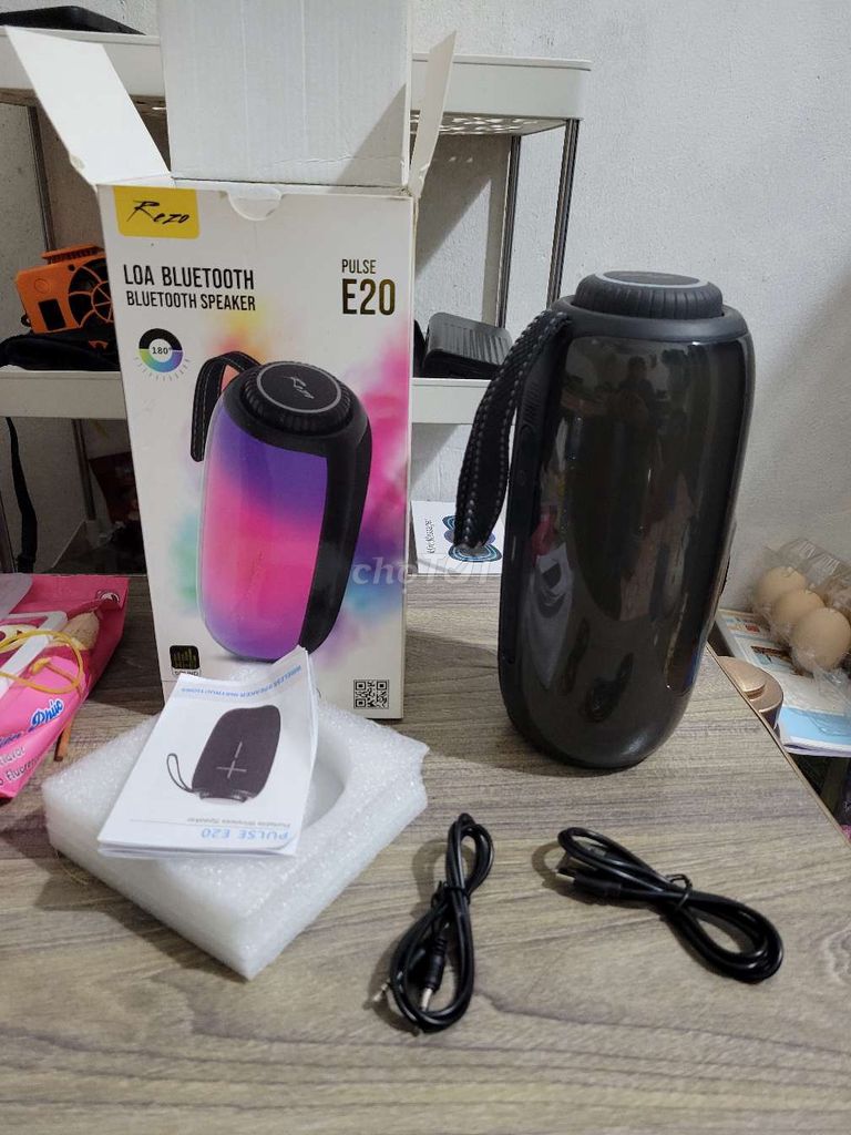 Loa Bluetooth Rezo Pulse E20 Đen. Mua bán Tivi, Âm thanh tại Quận Cầu Giấy Hà Nội được đăng bởi Tien Dinh hình 1