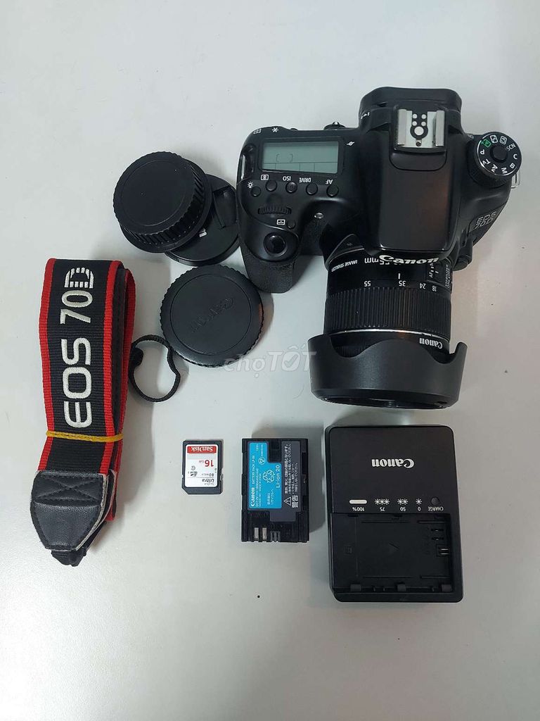 Máy ảnh Canon 70D&Lens 18-55 STM(2) 21K shots.. Mua bán Máy ảnh, Máy quay tại Quận Lê Chân Hải Phòng được đăng bởi Anh Thư hình 1