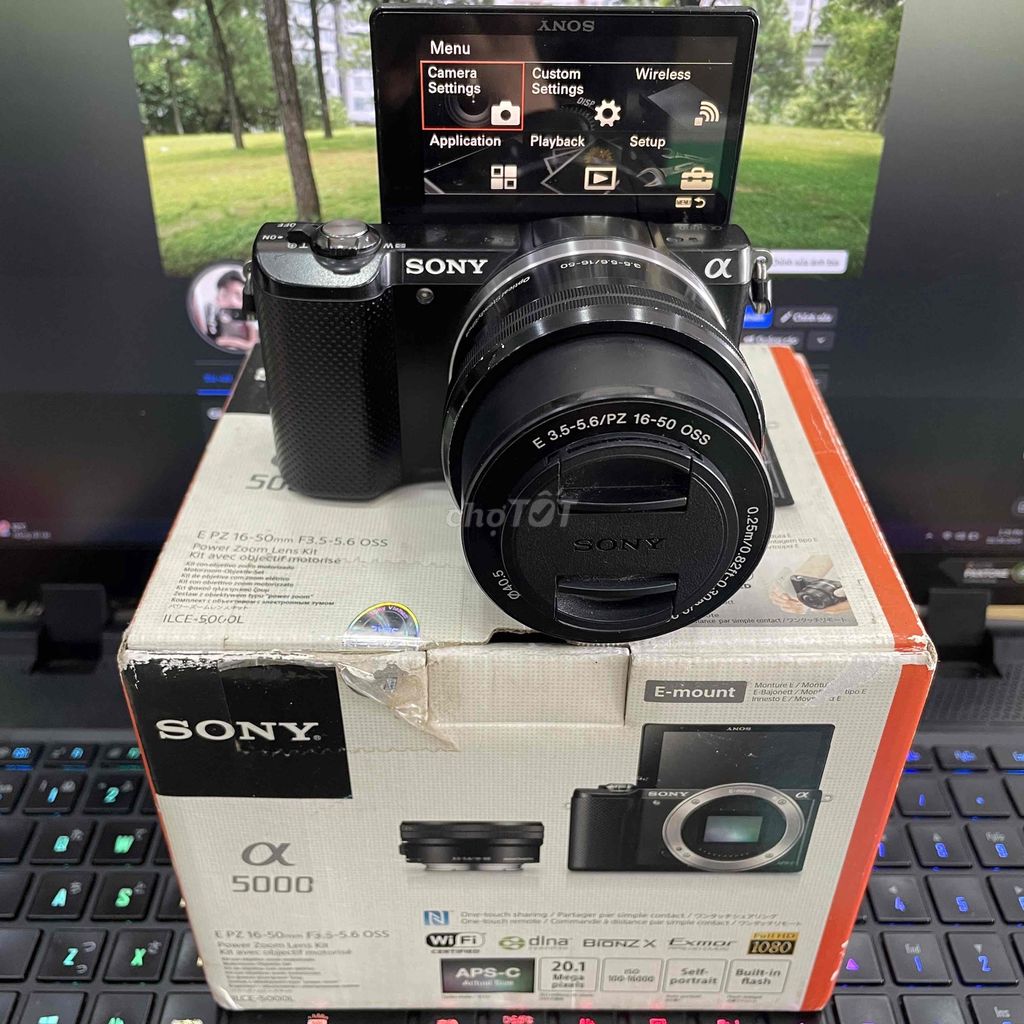 Sony A5000 kèm lens kit fullbox