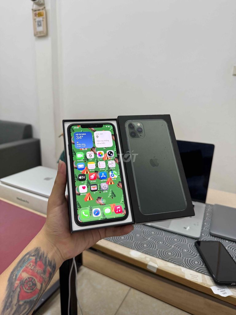 Apple iPhone 11 Pro Max QTE 256GB Full Chức Năng. Mua bán Điện thoại tại Quận Đống Đa Hà Nội được đăng bởi Hà Nội Mobile Bao Duyệt Nợ Xấu hình 1