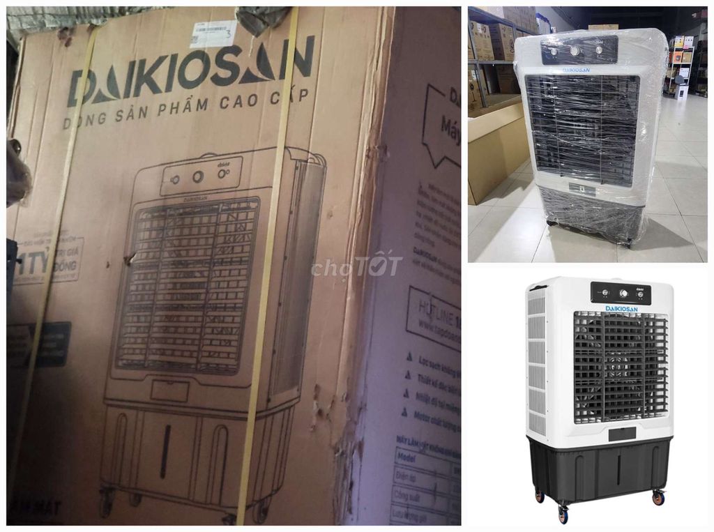 Quạt hơi nước 680w DAIKIOSAN DM205 MỚI NGUYÊN THÙN