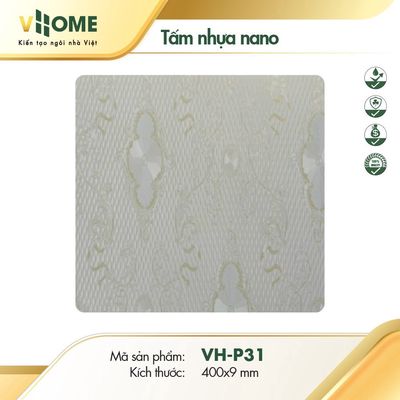 Tấm ốp nhựa trần tường pvc nano Vhome