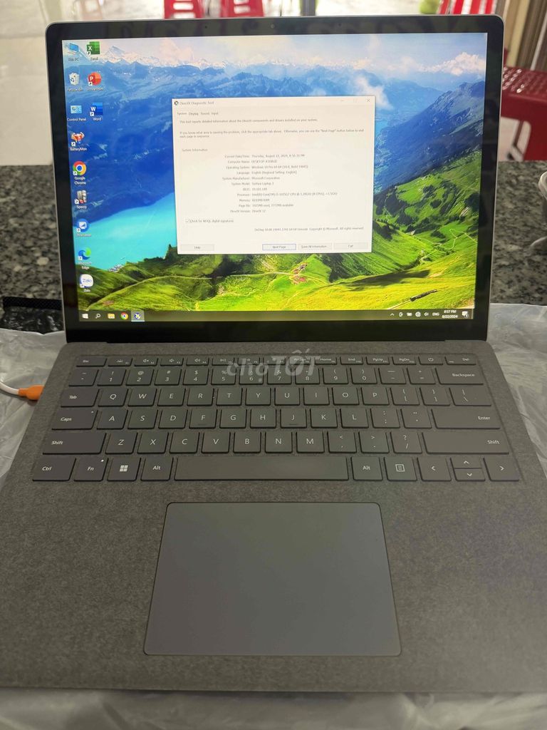 Microsoft Surface Laptop 3 Cảm ứng Bạc Đã sử dụng. Mua bán Laptop tại Thành phố Biên Hòa Đồng Nai được đăng bởi dương hình 1