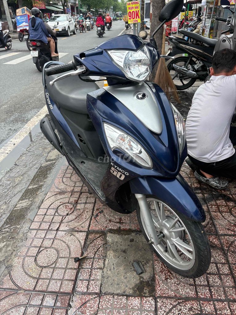 Kymco Candy Hi 2017 синий 16000 км