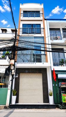 MẶT TIỀN KINH DOANH Ngay Khu Ẩm Thực PHAN XÍCH LONG 4 Tầng 2 Mặt Tiền