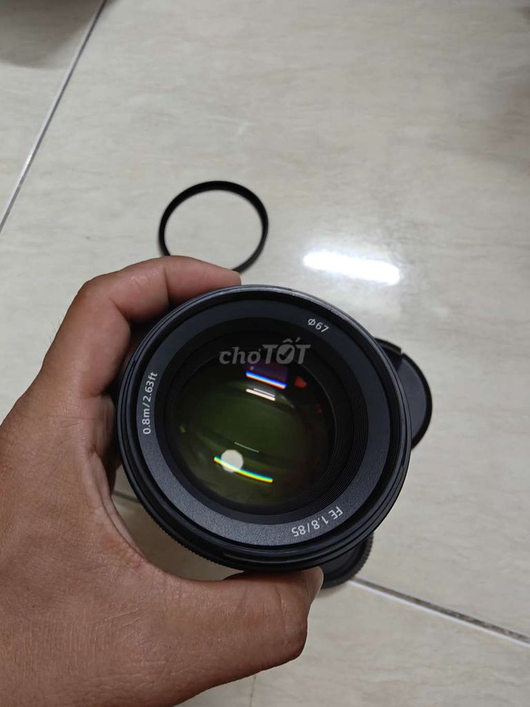 Ống kính lens Sony 85 F1.8