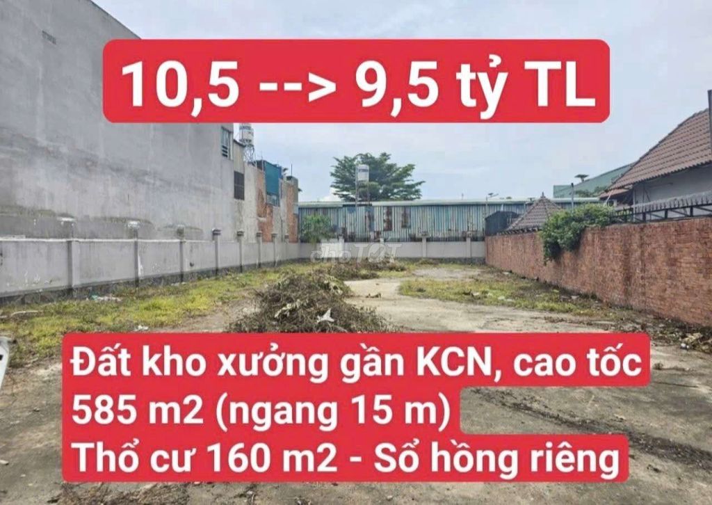 🆘 Đất Kho Xưởng Gần KCN Tân Đông Hiệp B, P. Tân Đông Hiệp, Tp. Dĩ An