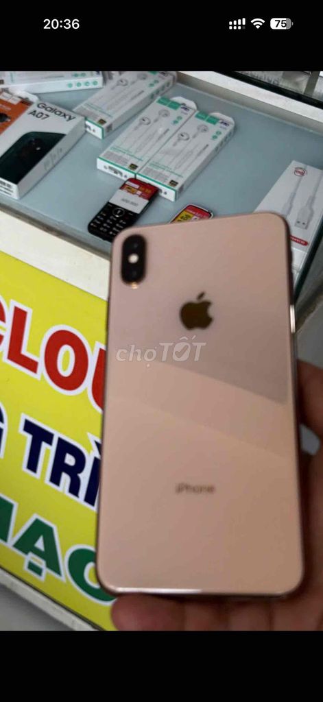 ban iPhone XS Max 64GB Vàng hồng Đã sử dụng. Mua bán Điện thoại tại Thành phố Sóc Trăng Sóc Trăng được đăng bởi điện thoại giá sỉ 441 lê Hồng Phong  hình 1