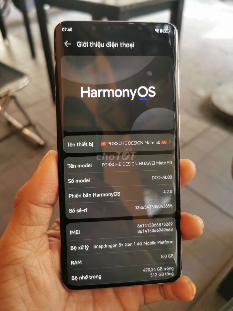 Huawei Mate 50 Pro 512GB Cam. Mua bán Điện thoại tại Quận 11 Tp Hồ Chí Minh được đăng bởi Chưa Có Tên hình 1