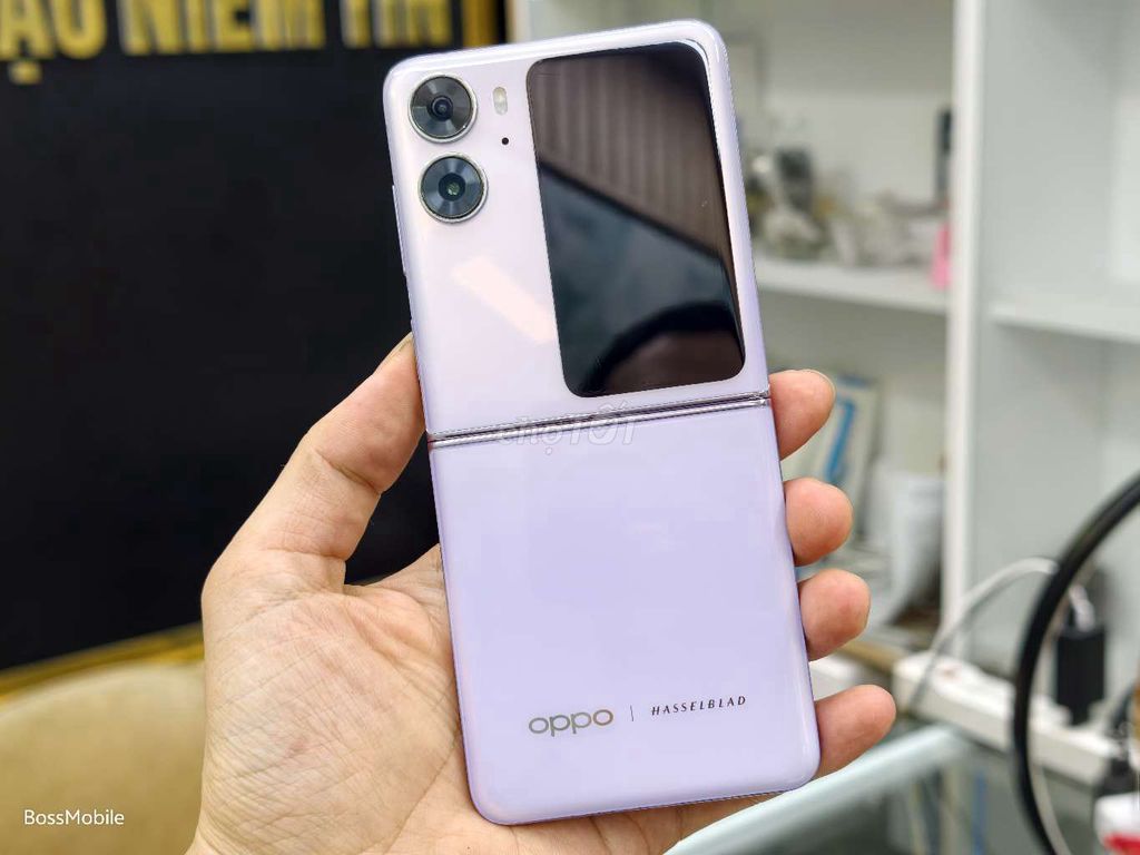 Oppo Find N2 Flip 256GB Tím đẹp giá rẻ. Mua bán Điện thoại tại Quận Hai Bà Trưng Hà Nội được đăng bởi Boss Mobile hình 1