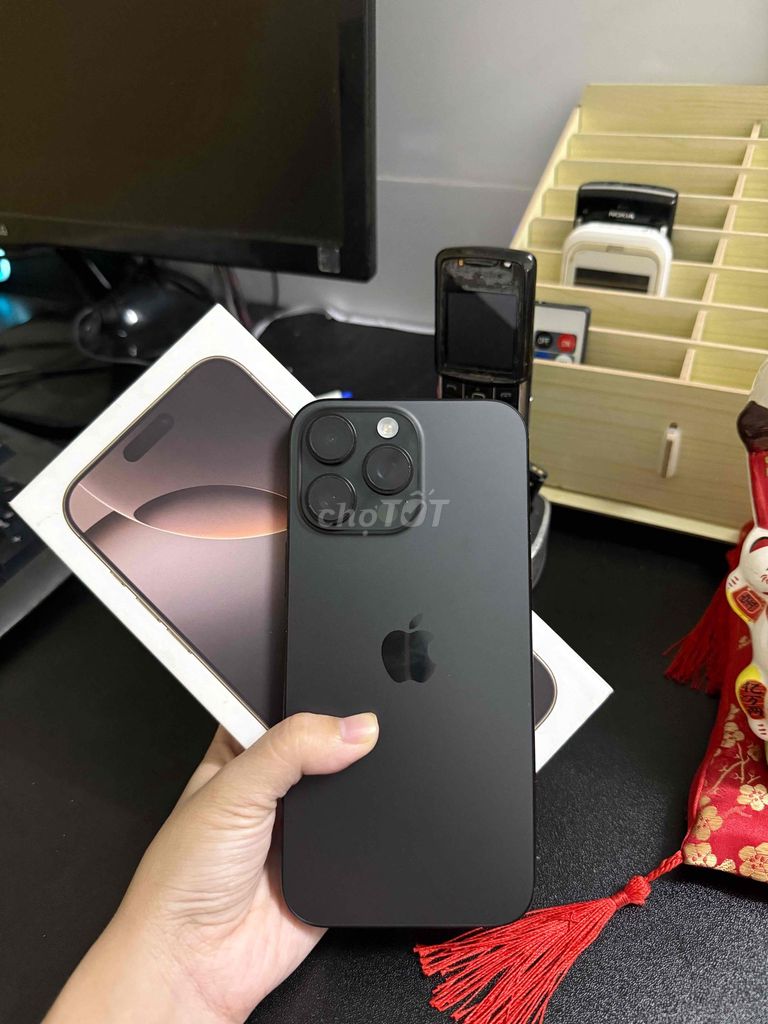 Apple iPhone 16 Pro Max 256GB Đen 92%. Mua bán Điện thoại tại Thành phố Vĩnh Long Vĩnh Long được đăng bởi Mạnh dũng hình 1