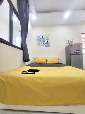 phòng cửa sổ trời full nội thất quận 3