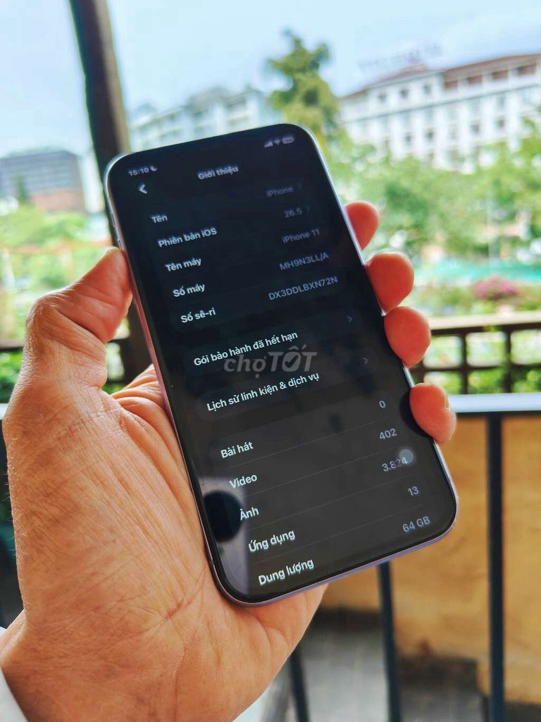  iPhone 11 64GB Tím Quốc tế nguyên zin. Mua bán Điện thoại tại Thành phố Đà Lạt Lâm Đồng được đăng bởi Nguyễn Scoopy hình 1