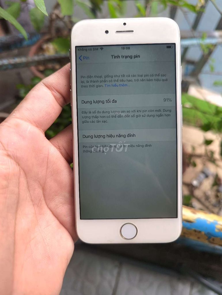 Apple iPhone 6 64GB Trắng Mất vân tay. Mua bán Điện thoại tại Thành phố Thủ Đức Tp Hồ Chí Minh được đăng bởi v hung cuong  hình 1