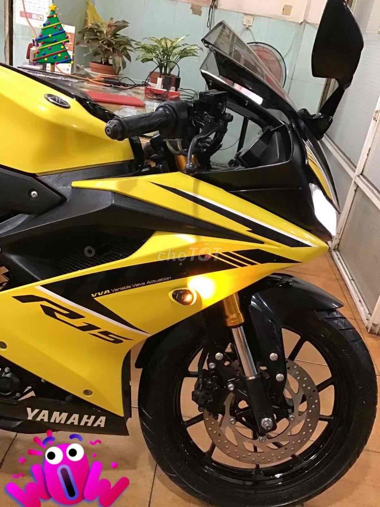 YAMAHA R15 V3 150.SX 2019.ODO 9K .ĐẦU NỒI,MÁY ZIN. Mua bán Xe máy tại Quận Phú Nhuận Tp Hồ Chí Minh được đăng bởi MOTO LUU THANH HAI  77A hình 5