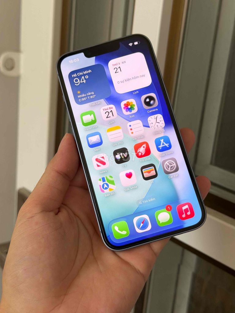 Apple iPhone 14 128GB Xanh Mỹ Keng. Mua bán Điện thoại tại Quận Cái Răng Cần Thơ được đăng bởi Đức Xưởng Đức Khánh Lý hình 1