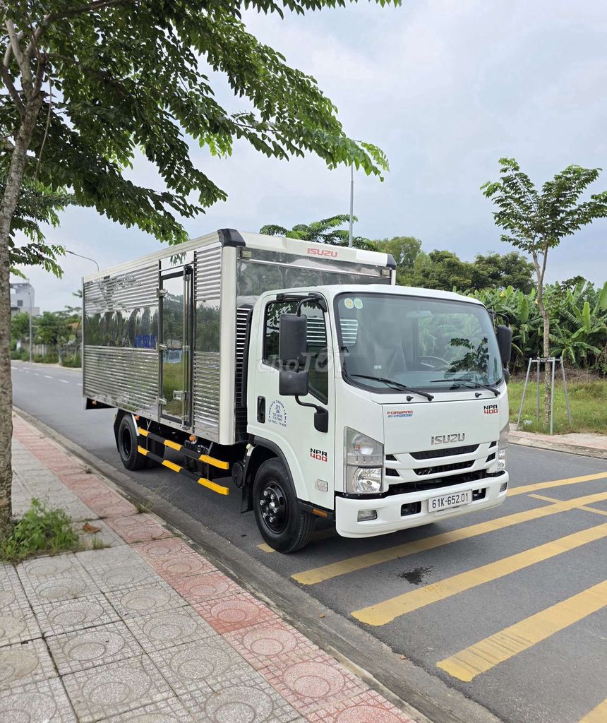 Isuzu NPR 400 tải 3t9 thùng 5m15 đời cuối 2021. Mua bán Xe tải, xe ben tại Thành phố Thuận An Bình Dương được đăng bởi Đạt Bình Dương Chuyên Xe Lướt Đời Cao hình 1