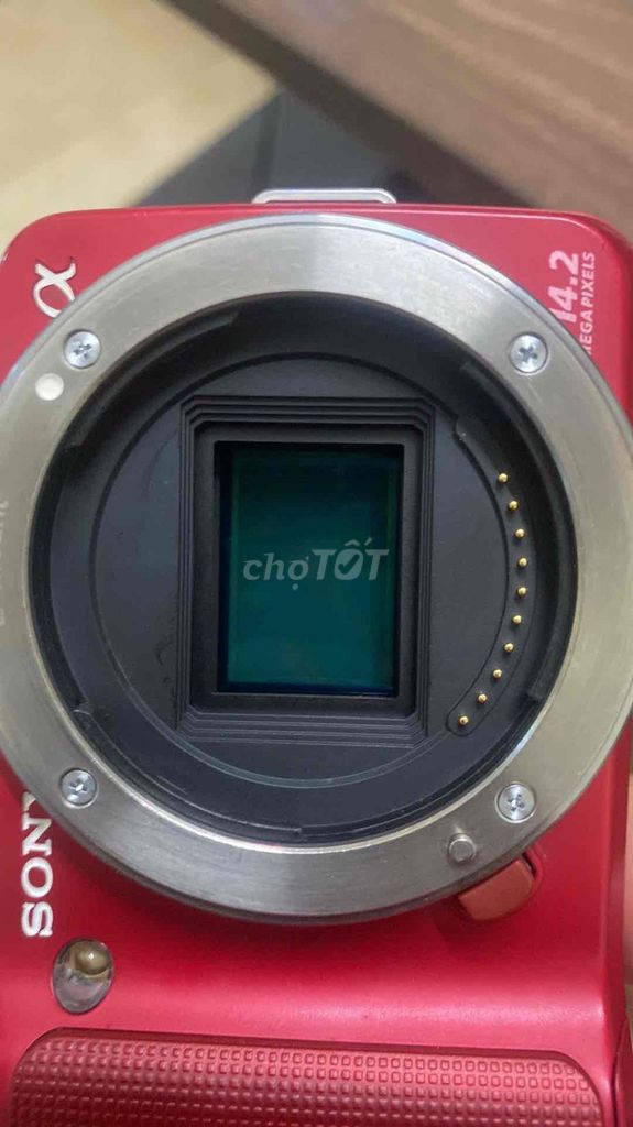 Máy ảnh Sony NEX-3 Đỏ 14.2 MP. Mua bán Máy ảnh, Máy quay tại Huyện Lương Tài Bắc Ninh được đăng bởi Hoàng Anh Trần Viết hình 1