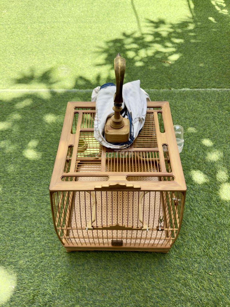 Lồng chim tre già Nâu Hàng mộc. Mua bán Phụ kiện, Thức ăn, Dịch vụ tại Huyện Hóc Môn Tp Hồ Chí Minh được đăng bởi Võ phương phước thành hình 1