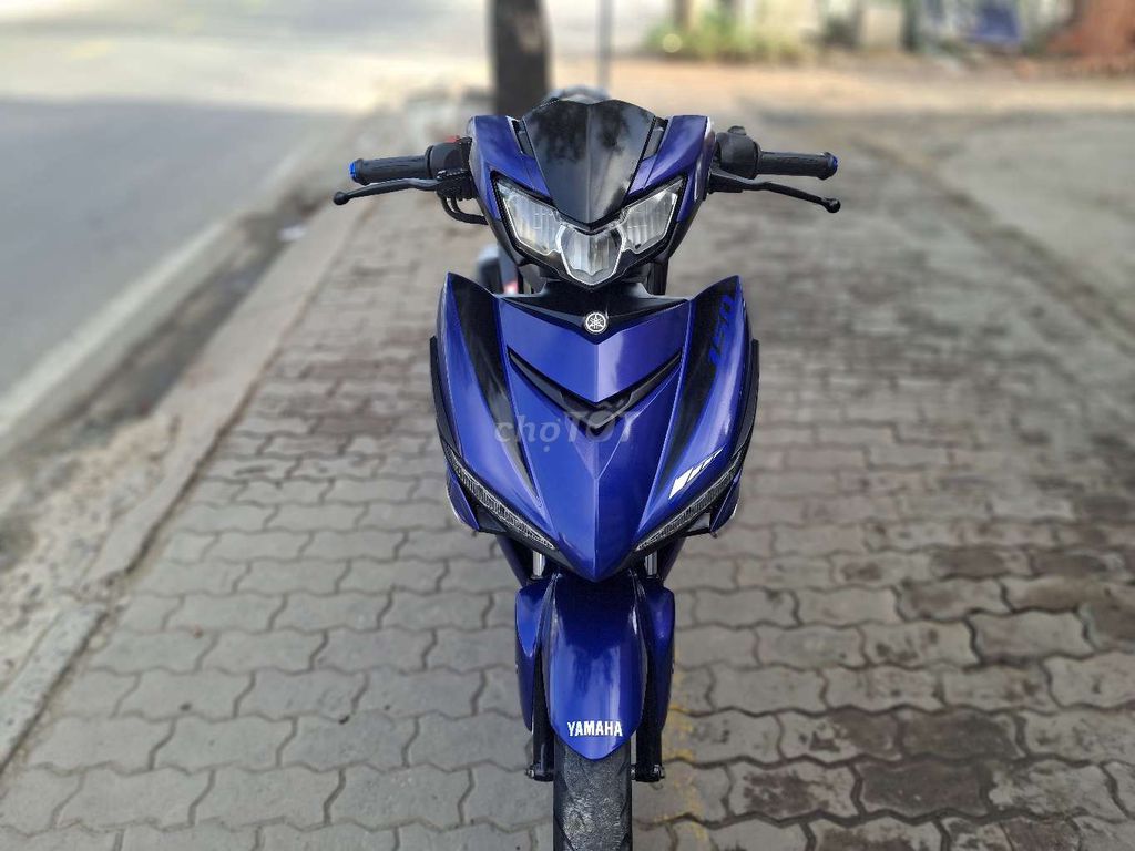 Yamaha Exciter 150 2018 сине-черный механическая коробка