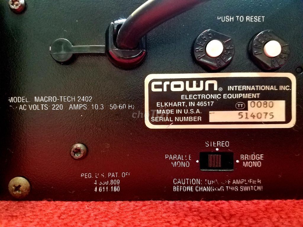 POWER CROWN MACRO - TECH 2402 hàng US